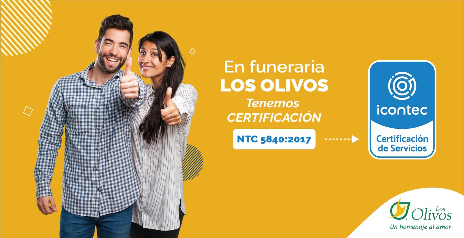 Estamos certificados por el ICONTEC